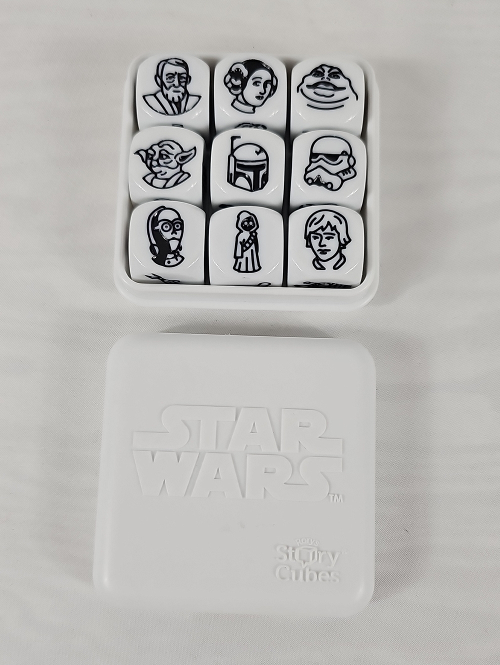 Star Wars Story Cubes - White Character Dice Set